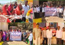 आंबेगाव तालुक्यात ट्रॅक्टर व आधुनिक शेती उपकरणांचे उद्घाटन