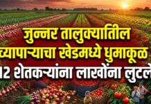 जुन्नर तालुक्यातील त्या व्यापाऱ्याने खेड तालुक्यातील एक – दोन नव्हे तर 12 शेतकऱ्यांची केली फसवणूक…